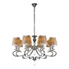 Миниатюра фото подвесная люстра ilamp holiday rm6116/8cr | 220svet.ru