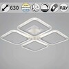 Миниатюра фото светильник потолочный reluce 09838-0.3-04 cr | 220svet.ru