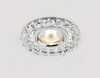 Миниатюра фото встраиваемый светильник ambrella light crystal k240 ch | 220svet.ru