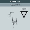 Миниатюра фото садовый светильник-столбик fumagalli aloe`.r/g250 g25.163.000.wze27 | 220svet.ru