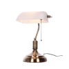 Миниатюра фото настольная лампа lumina deco banker ldt 305 wt | 220svet.ru