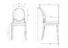 Миниатюра фото набор 3 шт стул обеденный dobrin albert lmzl-pp712-n3_b-p_black-13375 | 220svet.ru