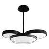Миниатюра фото подвесная светодиодная люстра iledex demure 9127-930-d-t bk | 220svet.ru