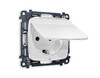 Миниатюра фото розетка с крышкой ip44 ambrella volt quant omega mo128010 | 220svet.ru
