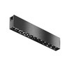 Миниатюра фото трековый магнитный светодиодный светильник maytoni points flarity tr150-1-12w4k-m-b | 220svet.ru