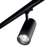 Миниатюра фото трековый светодиодный светильник ideal lux quick 21w cri90 30 3000k bk on-off | 220svet.ru