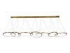 Миниатюра фото подвесная люстра newport 15207n/s brass м0071011 | 220svet.ru