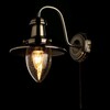 Миниатюра фото бра arte lamp fisherman a5518ap-1ab | 220svet.ru