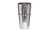 Миниатюра фото кашпо высокое напольное garda decor 13rxfp3117-silver | 220svet.ru