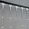 Миниатюра фото гирлянда занавес 1 x 9 м тепло-белый 220в, 900 led, провод прозрачный пвх, ip54 ltc pcl901-10-2ww | 220svet.ru