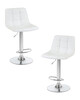 Миниатюра фото стул барный dobrin tailor lm-5017-n_ch-m_el-white-11061 | 220svet.ru