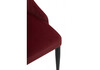 Миниатюра фото стул на металлокаркасе woodville kora wine red / black 15949 | 220svet.ru