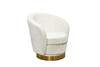 Миниатюра фото кресло вращающееся кремовое garda decor napoli-4k-кремовый-sheepskin | 220svet.ru