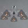 Миниатюра фото потолочная люстра illumico il0733-5asq-25 cr arezzo | 220svet.ru
