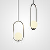Миниатюра фото подвесной светильник imperium loft matthew mccormick hoop 40 chrome mila pendant 212753-22 | 220svet.ru