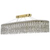 Миниатюра фото подвесная светодиодная люстра arti lampadari ovindoli l 1.5.120x40.100 g | 220svet.ru