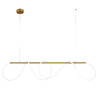 Миниатюра фото подвесной светодиодный светильник loft it thread 10388p/b brass | 220svet.ru