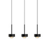 Миниатюра фото подвесной светодиодный светильник md2826-3l black delight collection | 220svet.ru