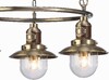 Миниатюра фото подвесная люстра arte lamp sailor a4524lm-3ab | 220svet.ru