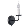Миниатюра фото бра с выключателем arte lamp graff a1857ap-1bk | 220svet.ru