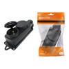 Миниатюра фото розетка двойная 2p+pe tdm electric с заглушками sq0612-0010 | 220svet.ru