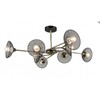 Миниатюра фото потолочная люстра imex md.5700-8-s-ab+bk | 220svet.ru