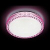 Миниатюра фото потолочный светодиодный светильник ambrella light orbital crystal f85 pi 48w d400 | 220svet.ru