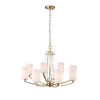 Миниатюра фото подвесная люстра st luce опал sl1403.303.08 | 220svet.ru