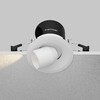 Миниатюра фото встраиваемый светильник maytoni focus led mini dl127-8w3k-w | 220svet.ru