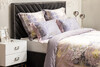 Миниатюра фото простыня на резинке сатин белый 160*200*30 garda decor 130hb-00026 | 220svet.ru