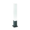 Миниатюра фото уличный светильник ideal lux edo outdoor pt1 square antracite | 220svet.ru
