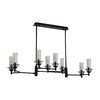 Миниатюра фото потолочная люстра на штанге lumion madonna 6555/8c черный | 220svet.ru