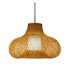 Миниатюра фото подвесной светильник inodesign rattan pear 44.4005 | 220svet.ru