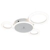 Миниатюра фото потолочная светодиодная люстра escada saturn 10268/4led white | 220svet.ru