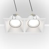 Миниатюра фото встраиваемый светильник maytoni technical dot dl029-2-02w | 220svet.ru