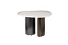 Миниатюра фото столик журнальный мраморный garda decor 160kd-29200 | 220svet.ru