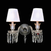 Миниатюра фото настенный светильник baccarat 2 clear delight collection zz86303-2w | 220svet.ru