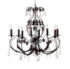Миниатюра фото подвесная люстра mm lampadari adele 4962/8_v0580 | 220svet.ru