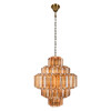 Миниатюра фото подвесная люстра loft it celebration 10579/600 amber | 220svet.ru