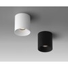Миниатюра фото накладной светодиодный светильник italline it02-027 black 3000k | 220svet.ru