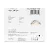 Миниатюра фото встраиваемый светильник voltega bis vgl7373dlb-01w | 220svet.ru
