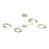Миниатюра фото потолочная светодиодная люстра ambrella light comfort linetech fl51609 | 220svet.ru