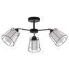 Миниатюра фото потолочная люстра imex md.24380-3-s bk+ch | 220svet.ru
