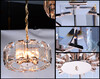 Миниатюра фото подвесная люстра harlow crystal 12 gold | 220svet.ru