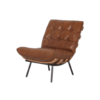 Миниатюра фото полукресло roomers furniture c0340-1d/b65# | 220svet.ru