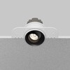 Миниатюра фото встраиваемый светильник maytoni dip t dl128-10w4k-trs-b | 220svet.ru