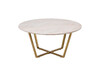 Миниатюра фото стол журнальный круглый garda decor 30b-855-2d | 220svet.ru