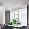 Миниатюра фото люстра на штанге inodesign motvikt white 41.1212 | 220svet.ru