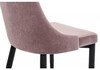 Миниатюра фото стул на металлокаркасе woodville kora light purple / black 15094 | 220svet.ru