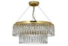 Миниатюра фото люстра подвесная arti lampadari elite acquaro e 1.5.d50.100 gp | 220svet.ru